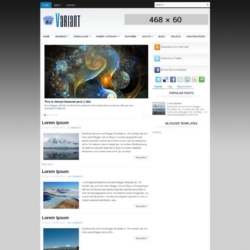 Variant Blogger Template