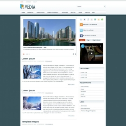 Vedia Blogger Template