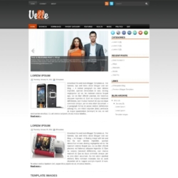 Velle Blogger Template