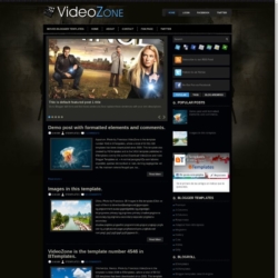 VideoZone Blogger Template