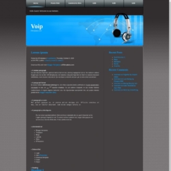 Voip Blogger Template