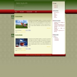 Web Style 05 Blogger Template