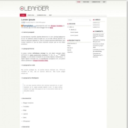 Your Existence Blogger Template