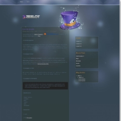 Zeelot Blogger Template