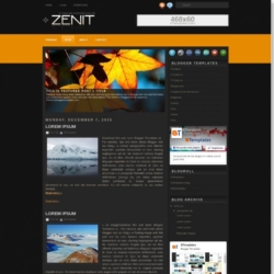 Zenit Blogger Template